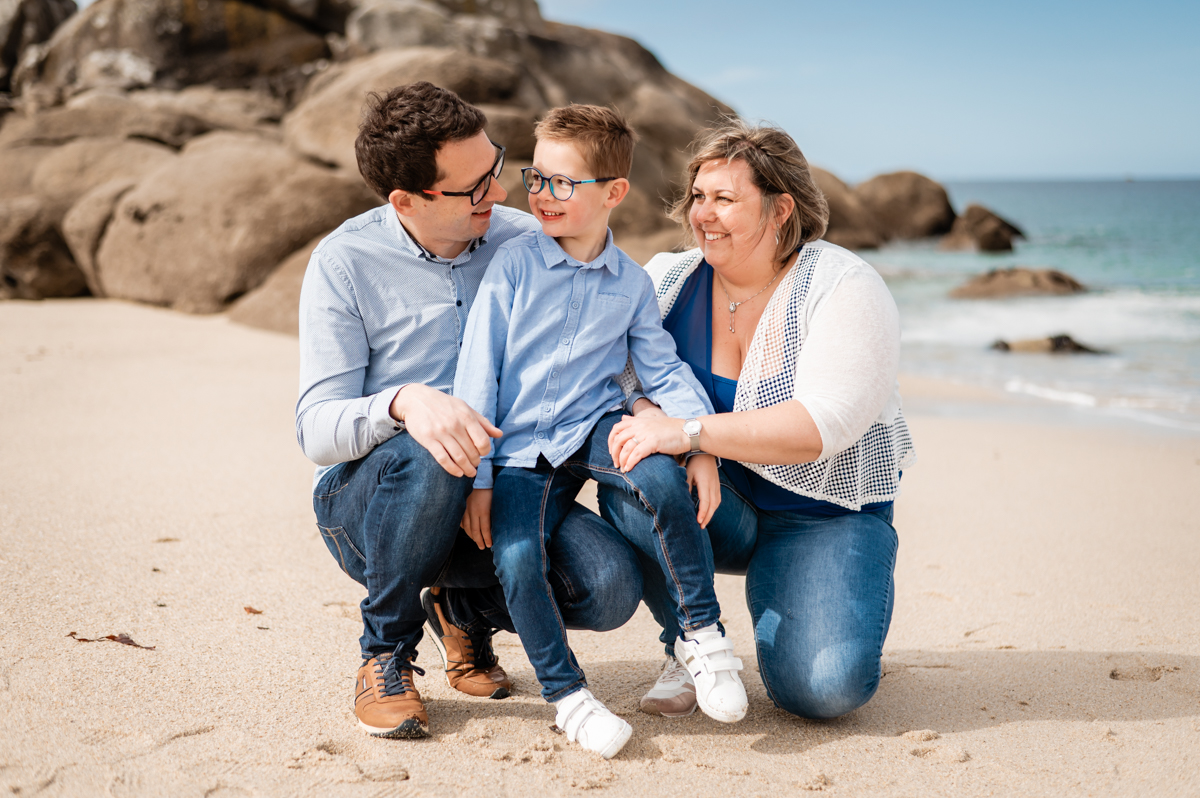 Séance photo en Famille à Concarneau