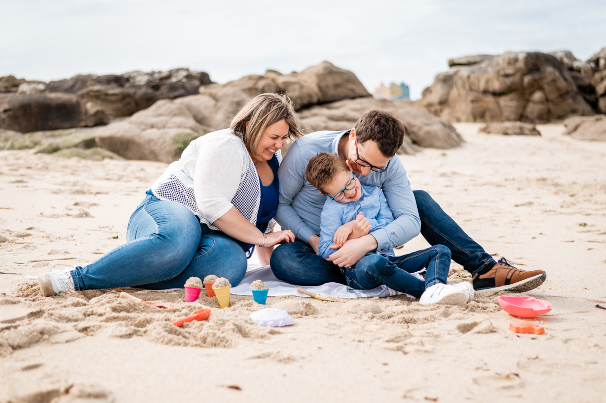 Séance photo en Famille à Concarneau